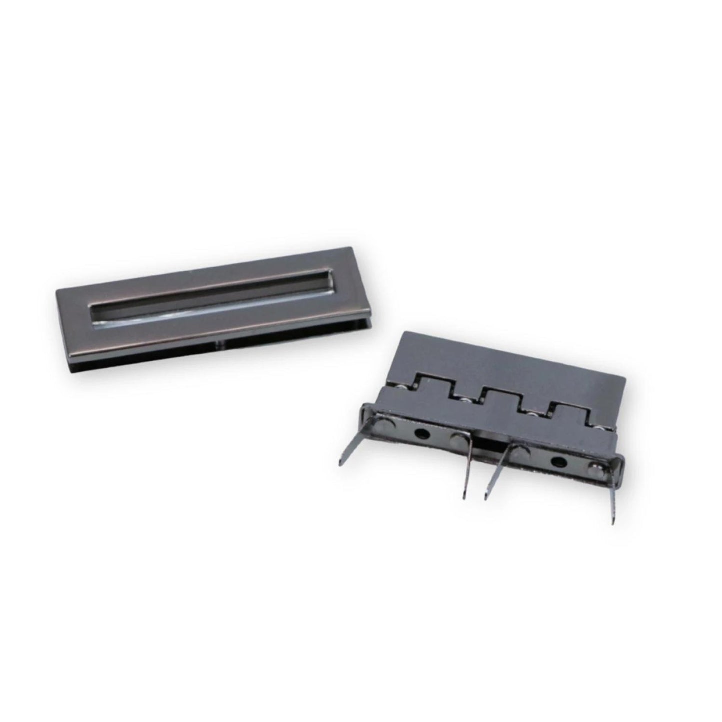 Designer Flip Lock Gunmetal