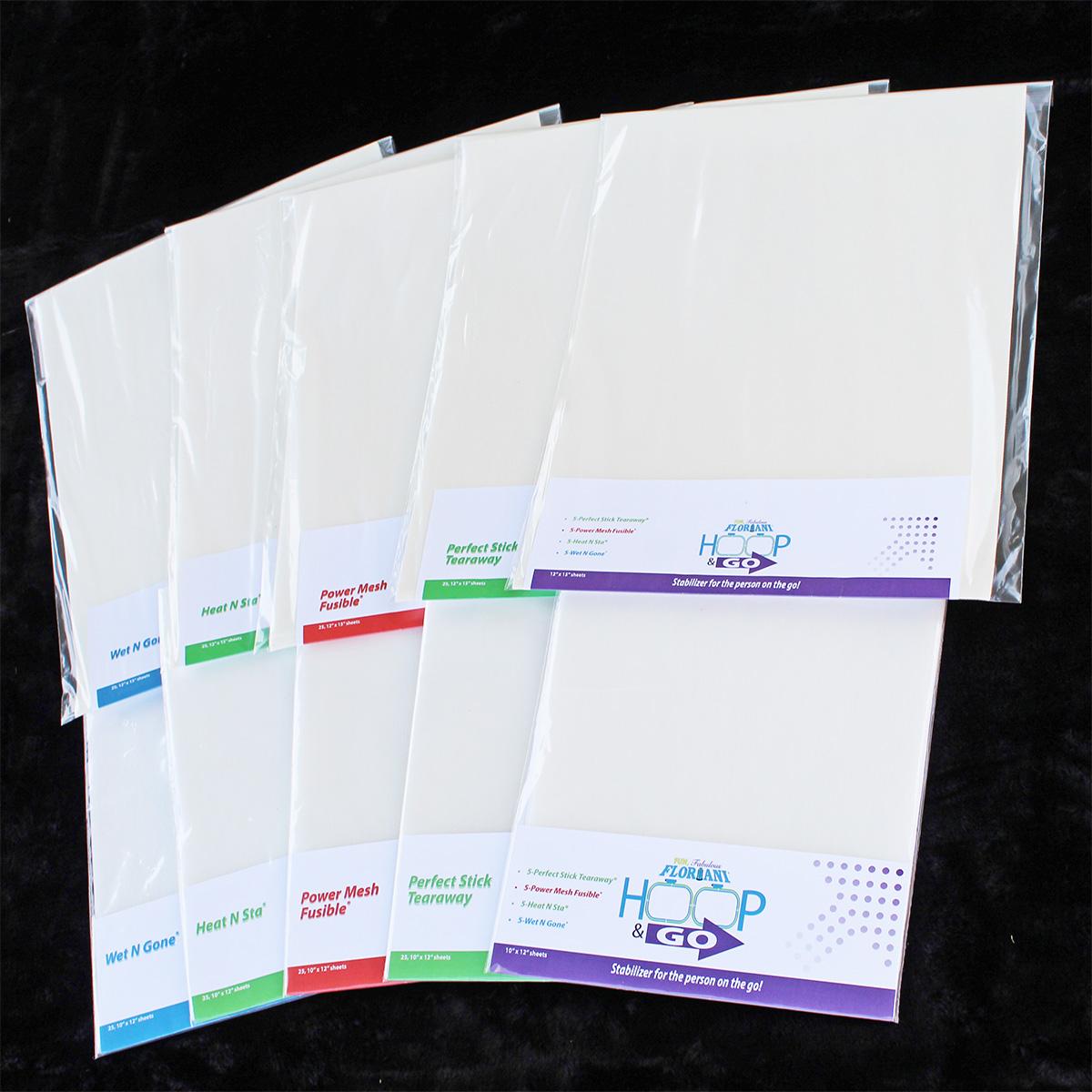 Hoop n Go Mulit Pack 10"x12"