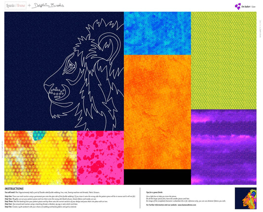 On Safari - Lion Panel