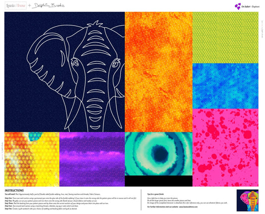 On Safari - Elephant Panel