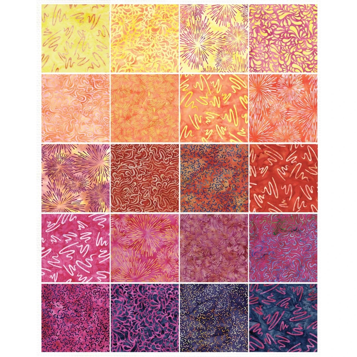 Sunset 2.5" strips