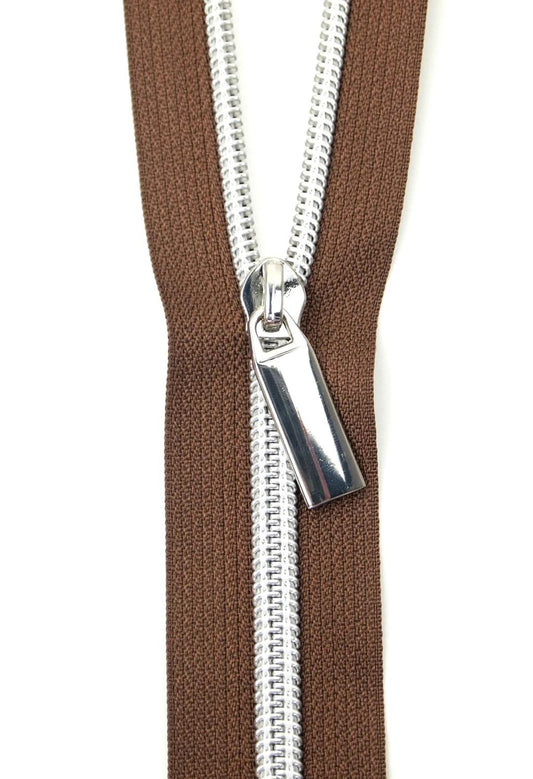3yd Zipper Brown #5 ZBY5C31