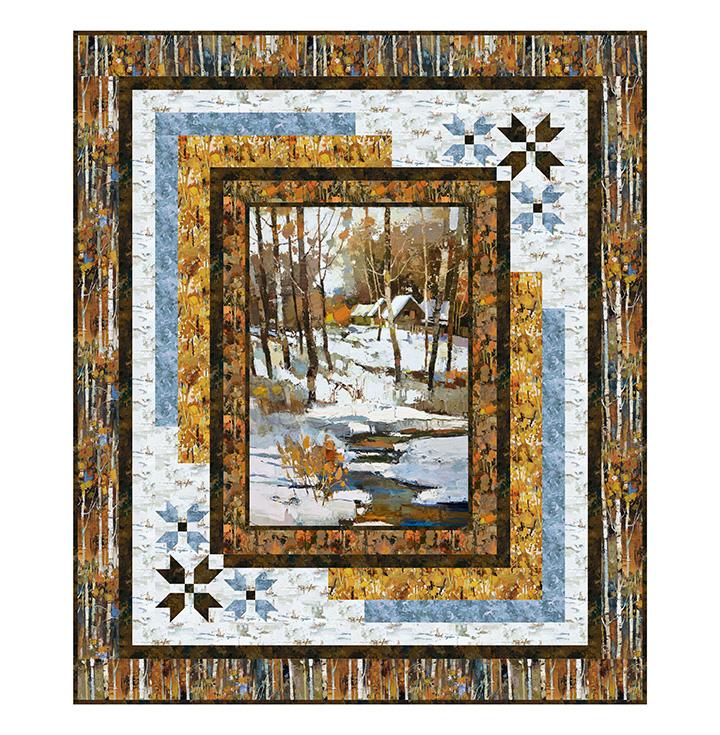 Snowy Corner Quilt Kit