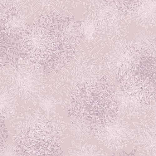 Floral Elements, mauve haze