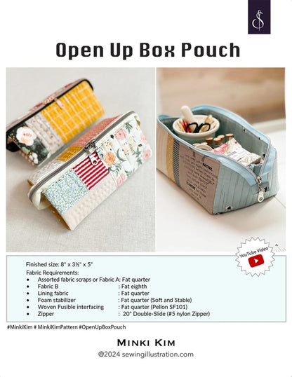 Open Up Box Pouch