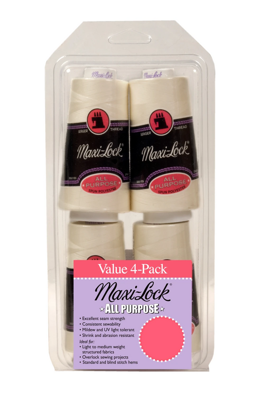 Serger Thread - Eggshell (4) Polyester