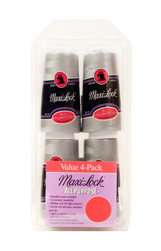 Serger Thread - Light Grey (4) Polyester