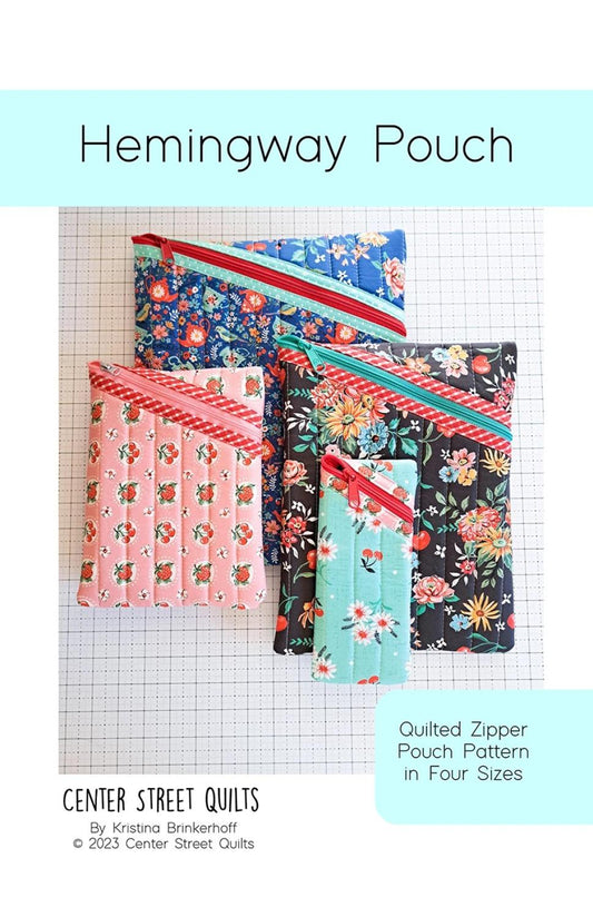 Hemingway Pouch Sew Day