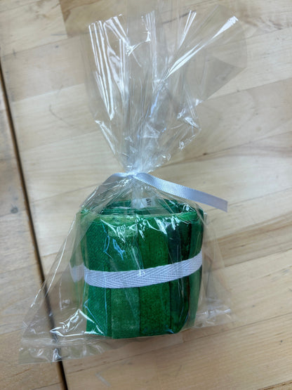 Mini 2.5" wof strips Green -10