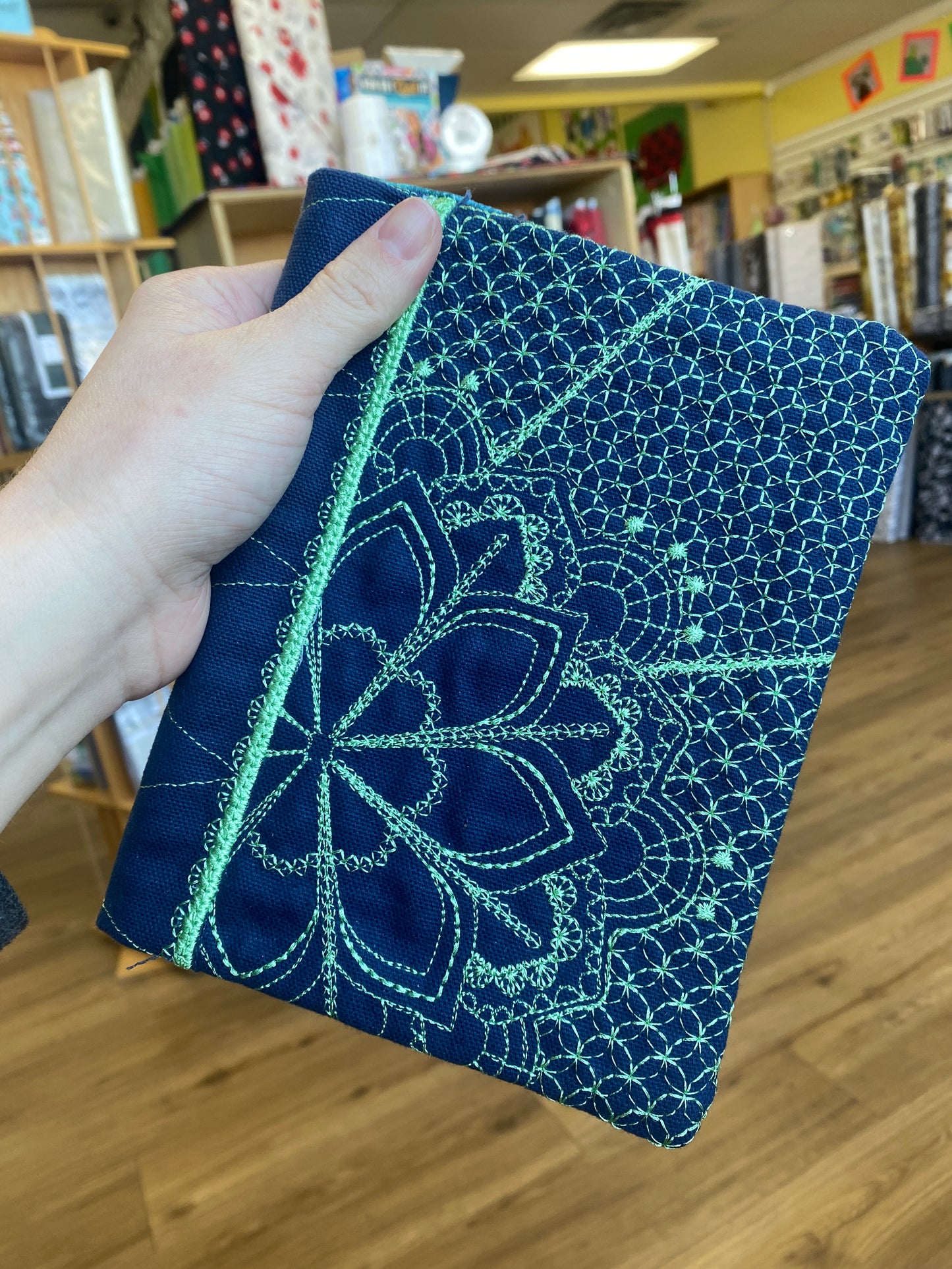 Embroidery Mandala Notebook