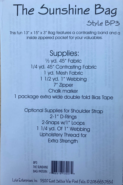 Sunshine Bag - Tote