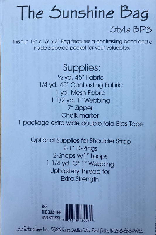 Sunshine Bag - Tote