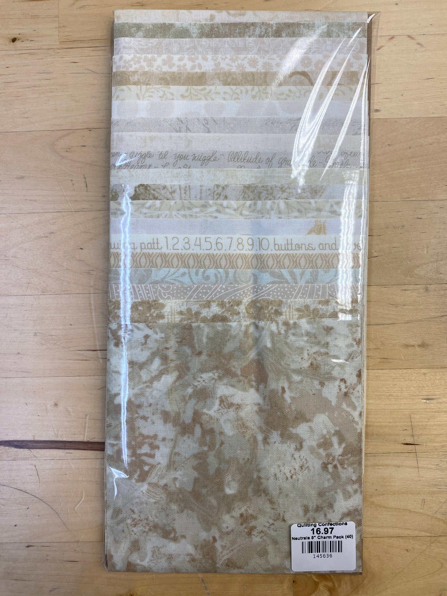 Neutrals 5" Charm Pack (40)