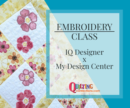 IQ Designer/My Design Center: Flower Applique