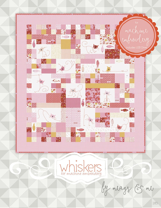 Whiskers Quilt Pattern - Machine Embroidery