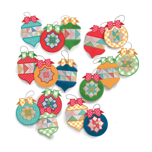 Class: Machine Embroidery - Patchwork Ornaments