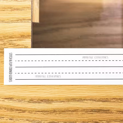 Stitch and Flip Corner Guides Machine Tape