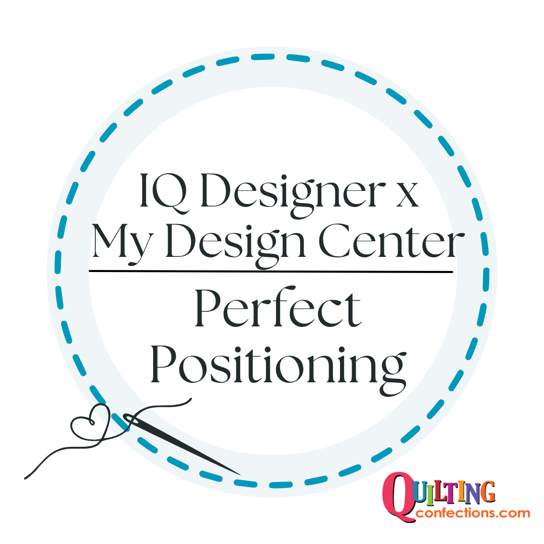 Perfect Positioning - Embroidery