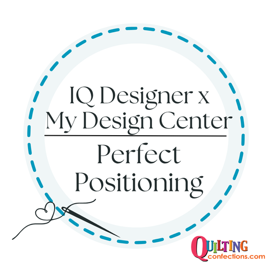 Perfect Positioning - Embroidery