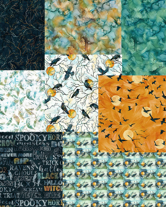 Raven's Call - Fat Quarter Bundle (10)