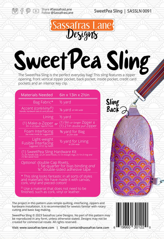 SweetPea Sling pattern