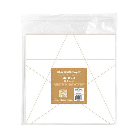 Papier à courtepointe étoile Lori Holt 10"