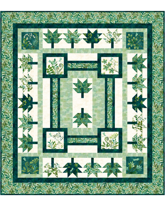 Shades of Nature Quilt Kit