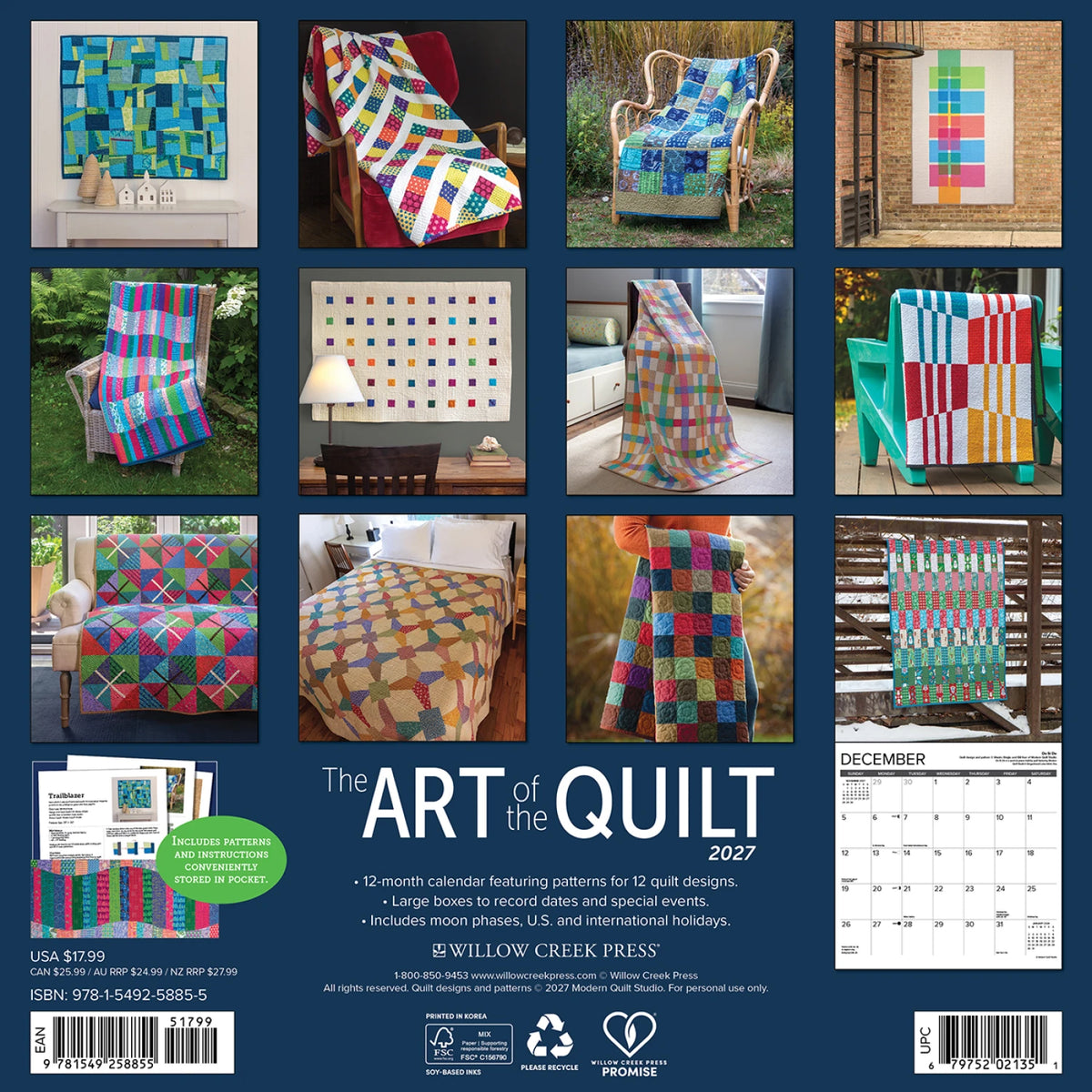 2027 Art of the Quilt Calendar