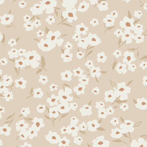 Spring Daisies, 108" wide back