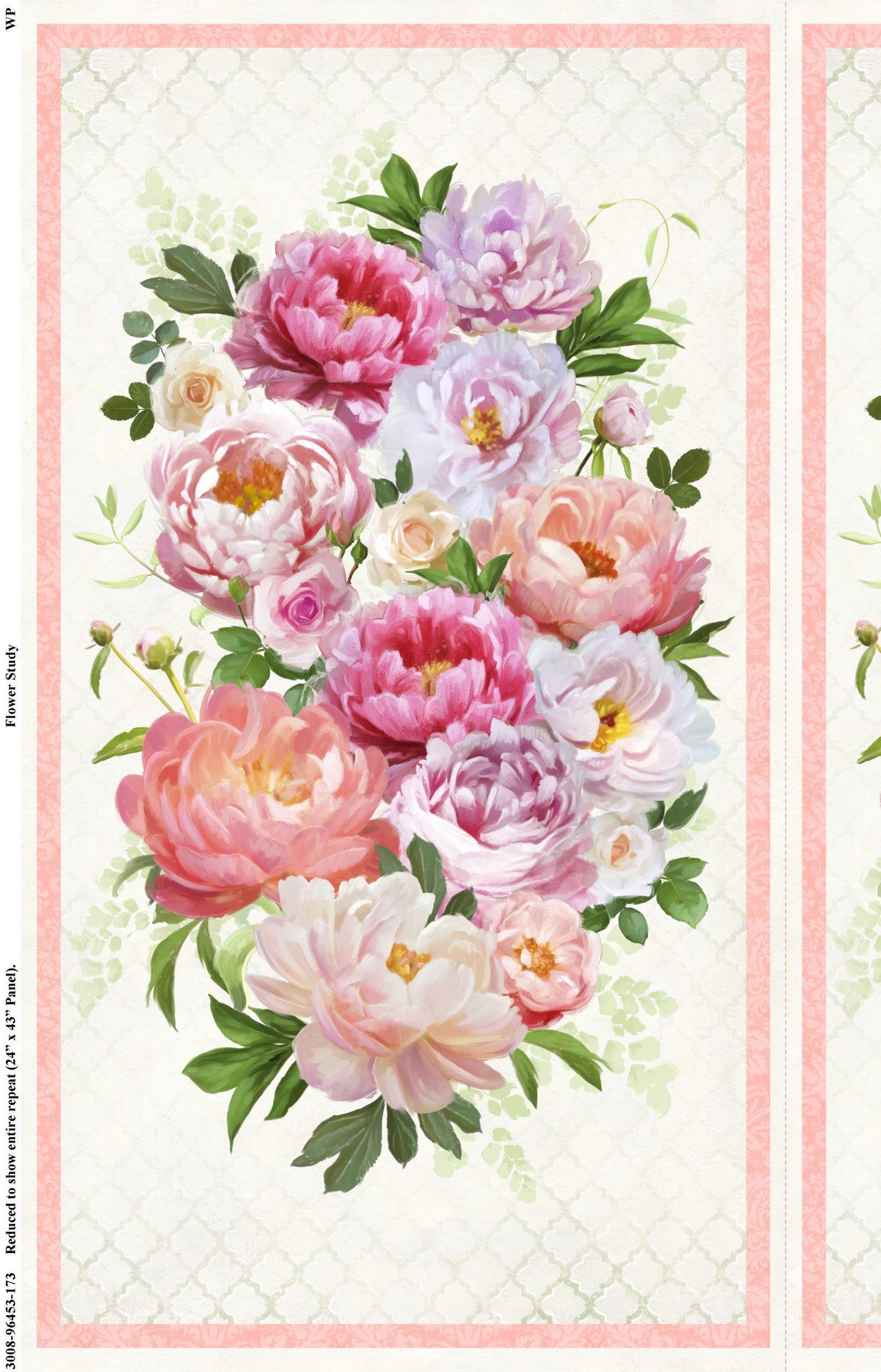 Flower Study Panel