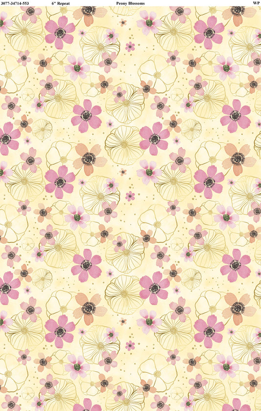 Peony Blossoms 34714-553