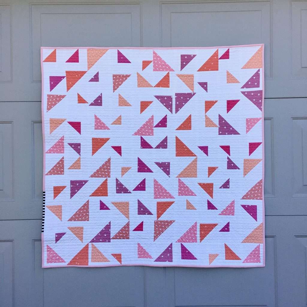 Triangular Quilt Pattern