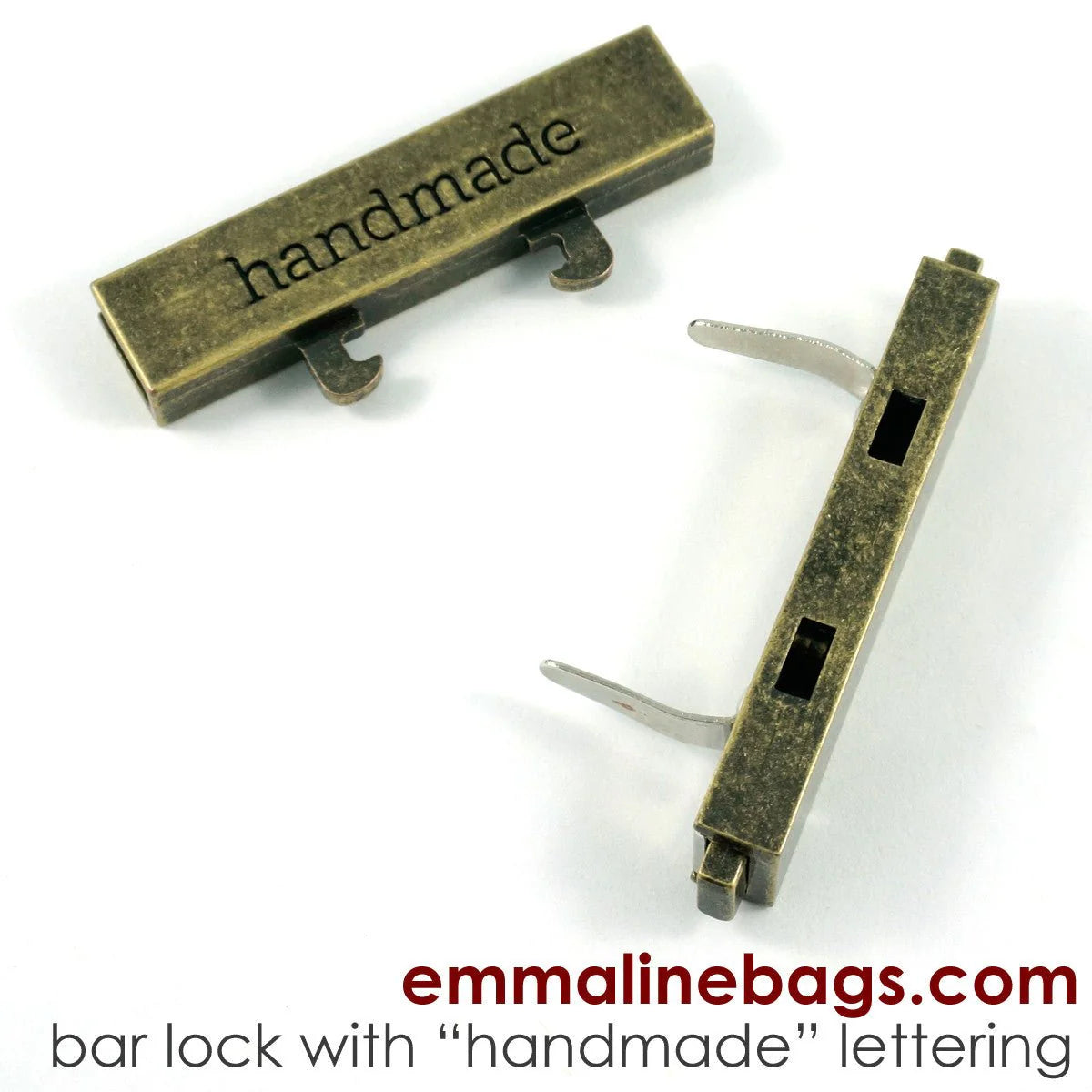 Large Bar Lock w/ "Handmade"