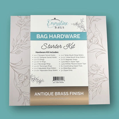 Premium Hardware Starter Kit - Ant Brass