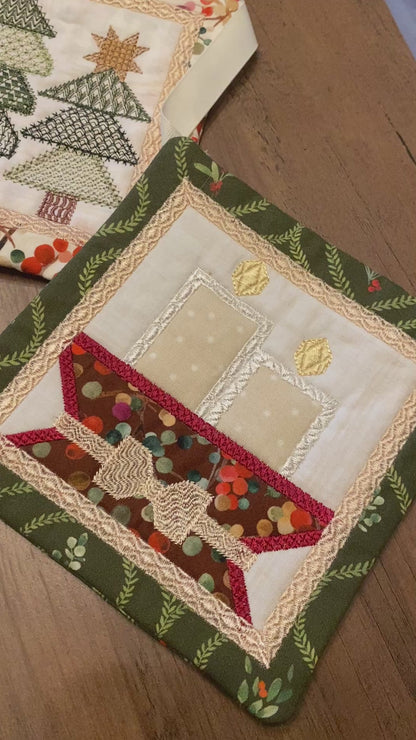 Class: Machine Embroidery - Holiday Garland/Table Runner