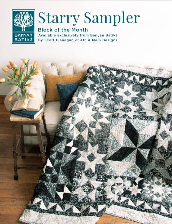 Starry Sampler Block of the Month - PRE-ORDER