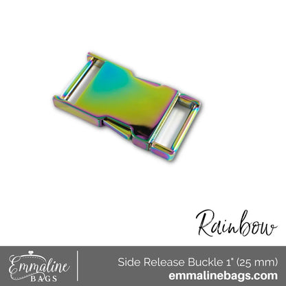 Side Release Buckle: With Double Bar Adjuster - 1" (25 mm)