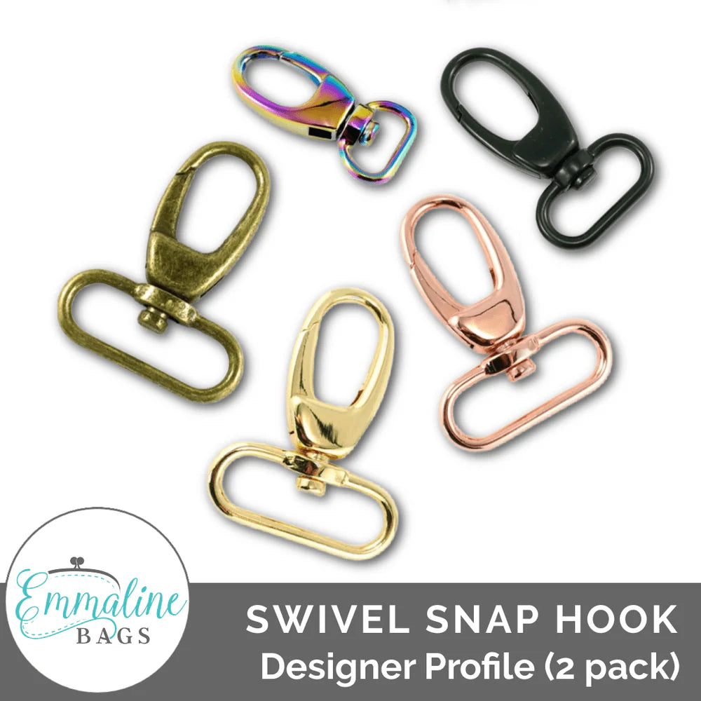 Swivel Snap Hook: Designer Profile (2 Pack)