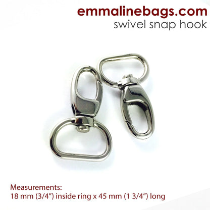 Swivel Snap Hook: Designer Profile (2 Pack)