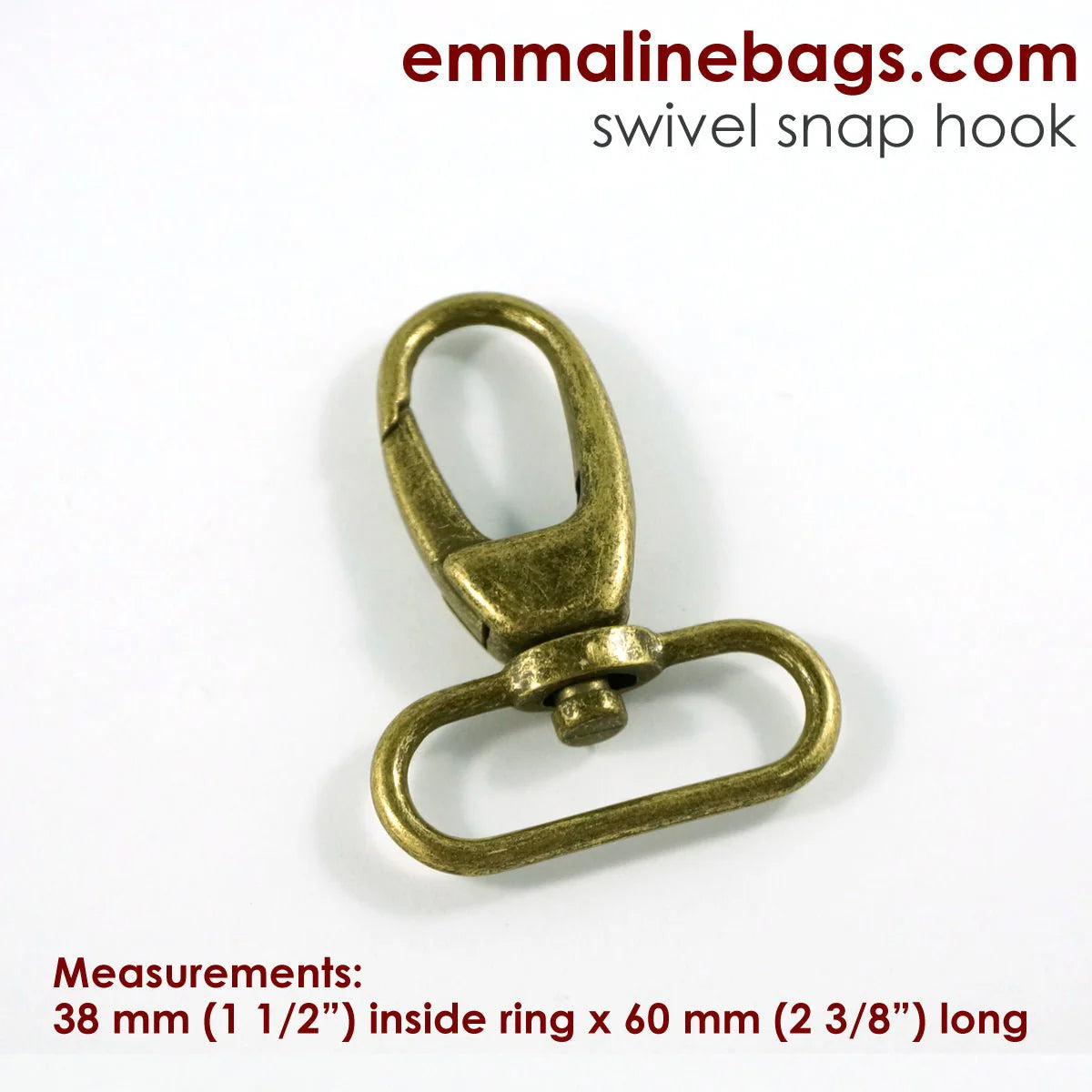Swivel Snap Hook: Designer Profile (2 Pack)