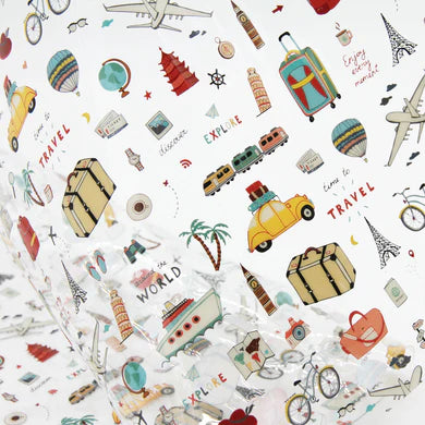 Travel Time - Clear TPU Vinyl (Copy)