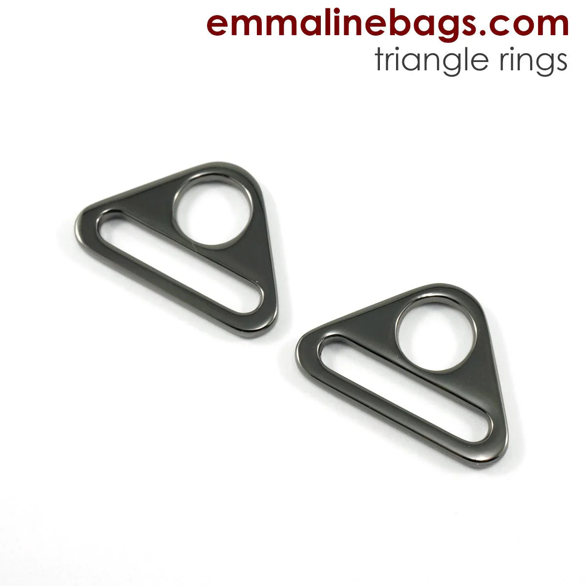 1" Triangle Ring (2 Pack)