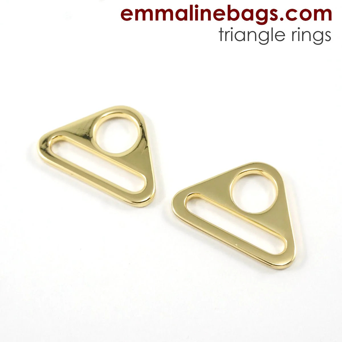 1" Triangle Ring (2 Pack)