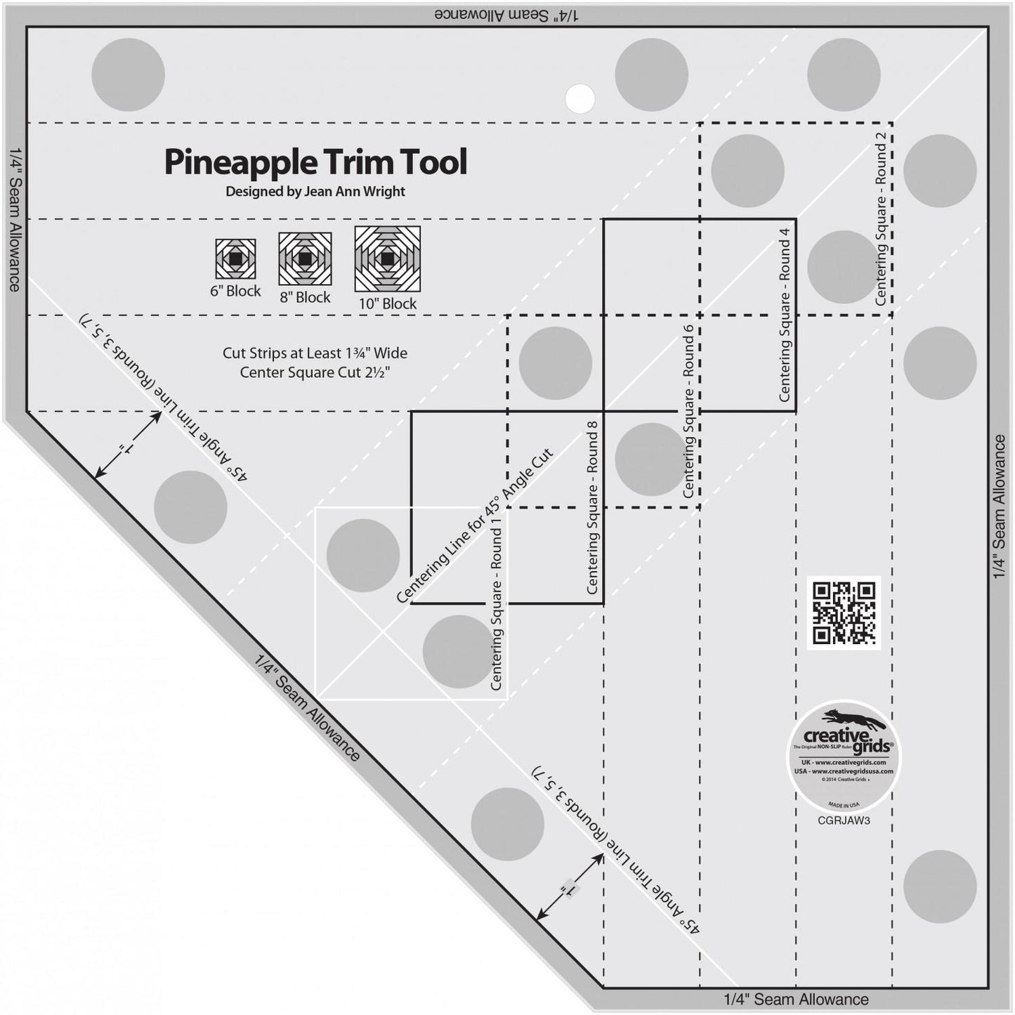 Pineapple Creative Grid ruler