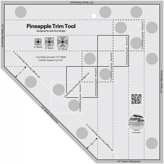 Pineapple Creative Grid ruler