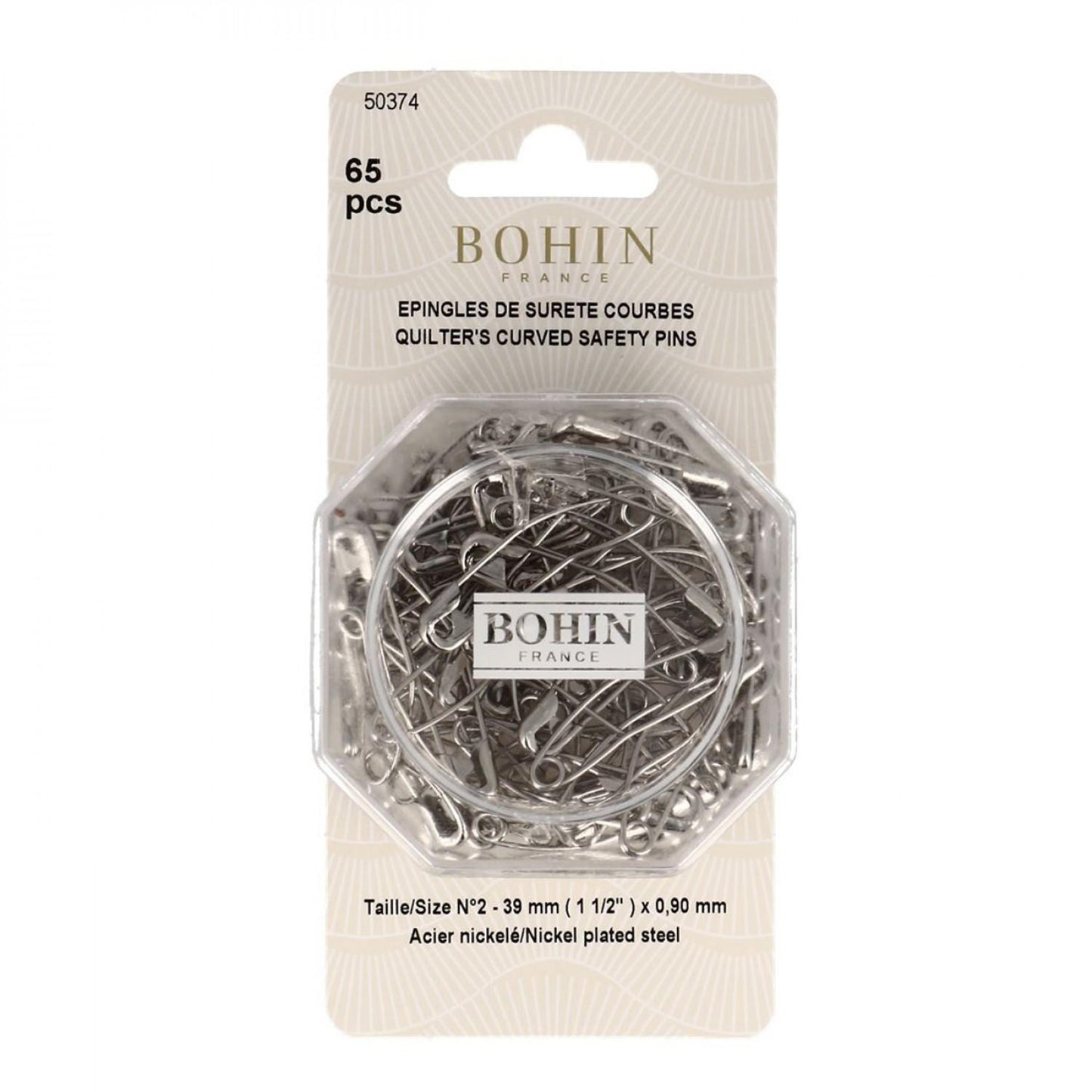Curved Safety Pins