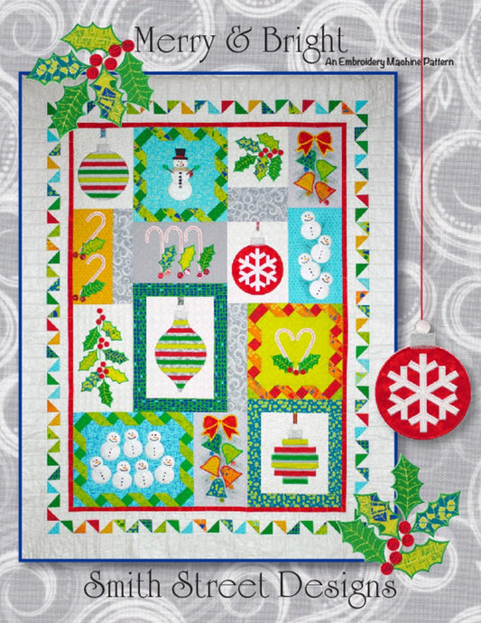 Merry & Bright Emb Pattern