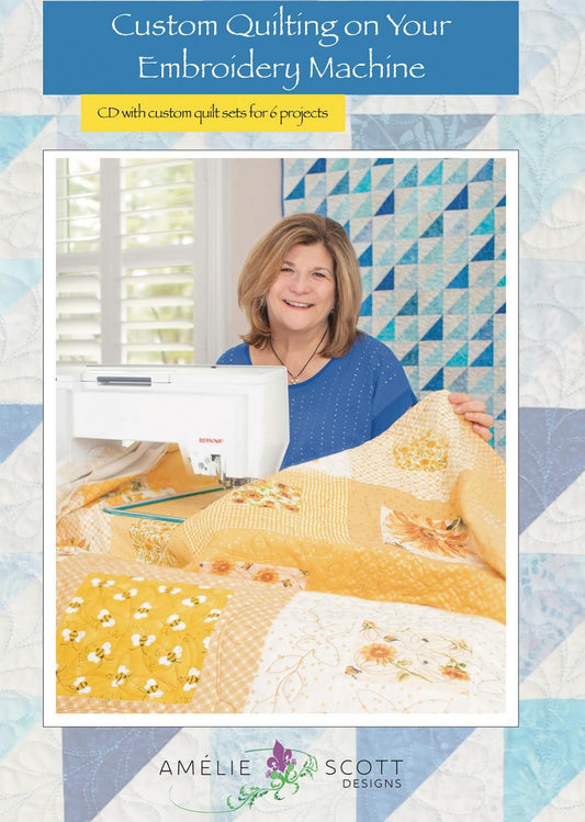 Custom Quilting on Emb Mach bk