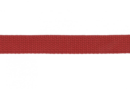 Cotton Webbing 1"  Red