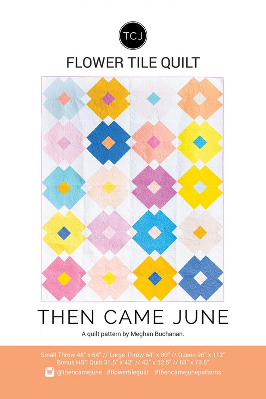 Flower Tile Quilt ptn